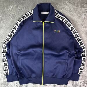 Teddy Fresh Navy Blue Logo Track Full-zip Jacket Size XL
